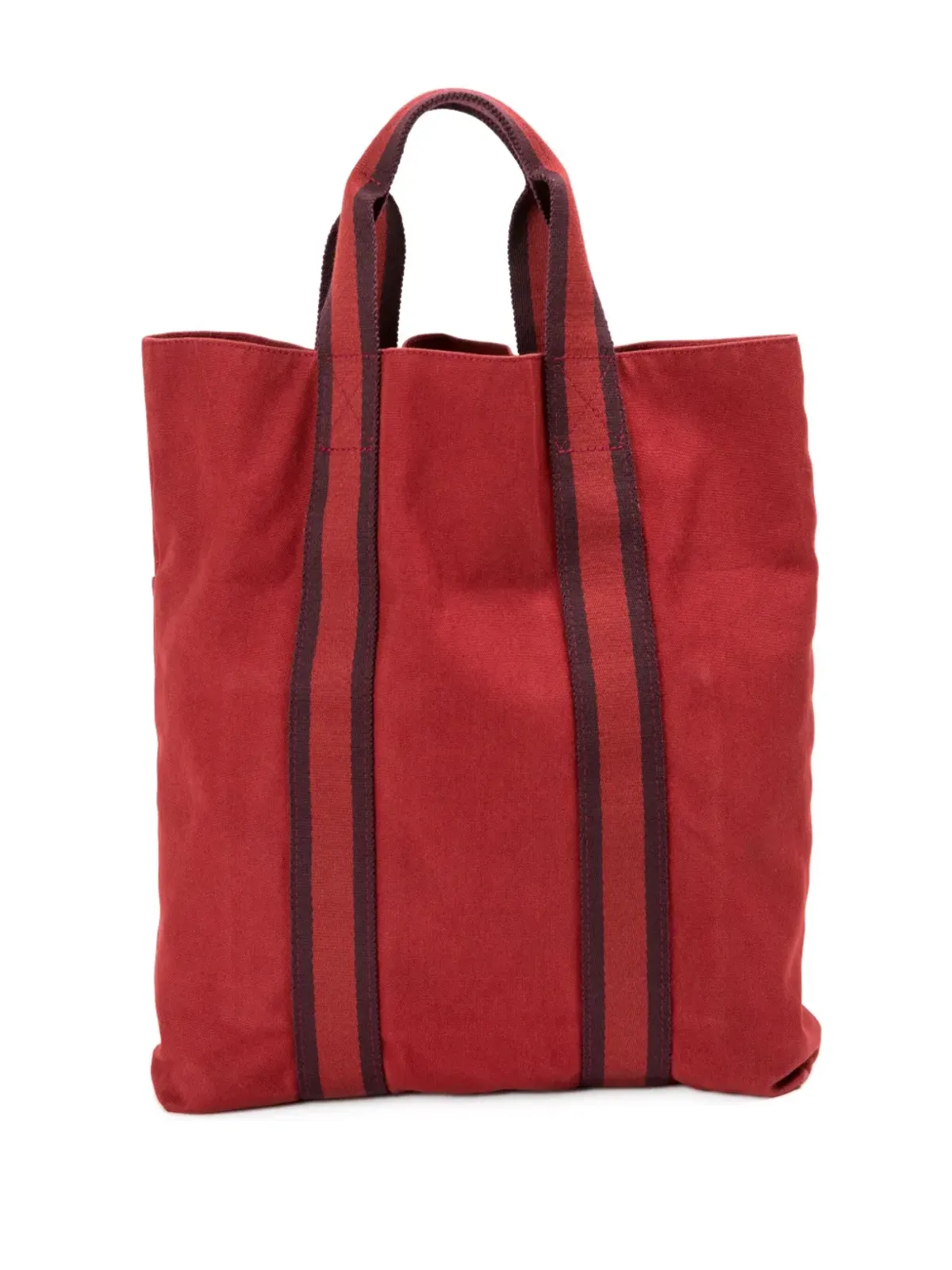 Hermès ビンテージ 1980年代 ロング Toto トートバッグ - 赤 - 画像2