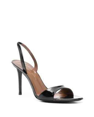 Giuseppe Zanotti 100mm Lilibeth サンダル - ブラック - サムネイル2