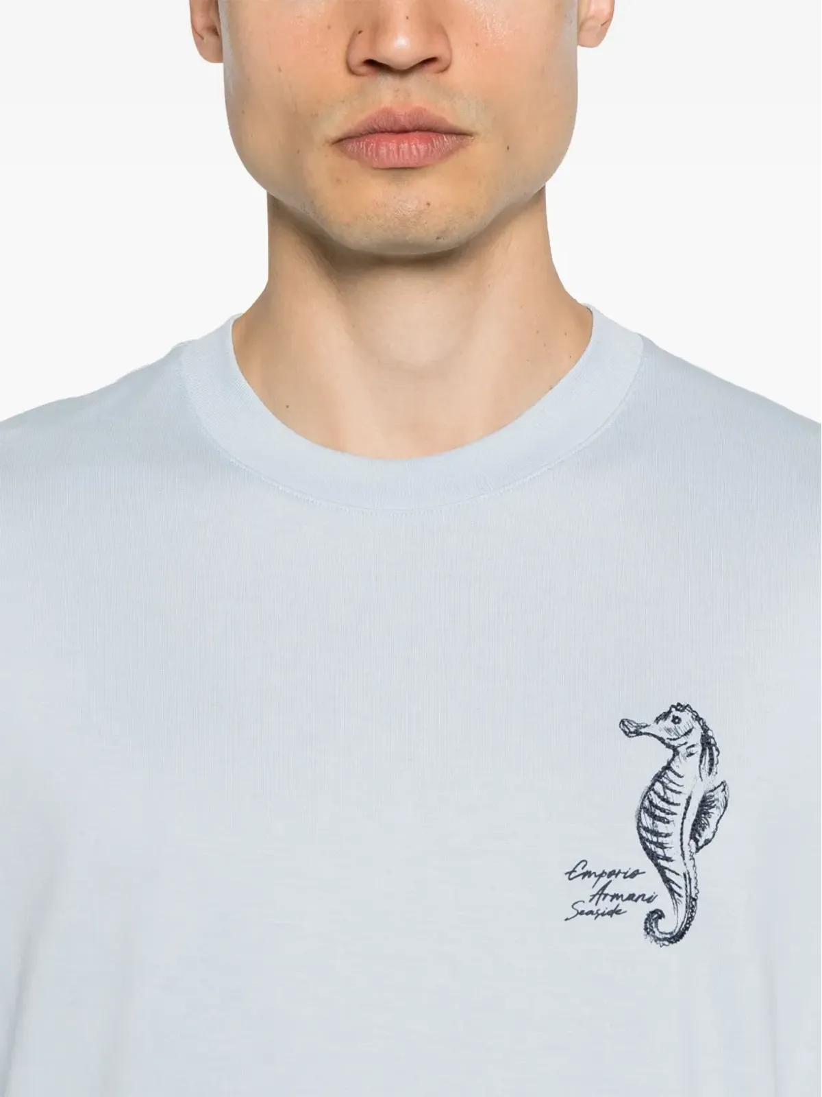 Emporio Armani ミレレ Tシャツ - ブルー - 画像4
