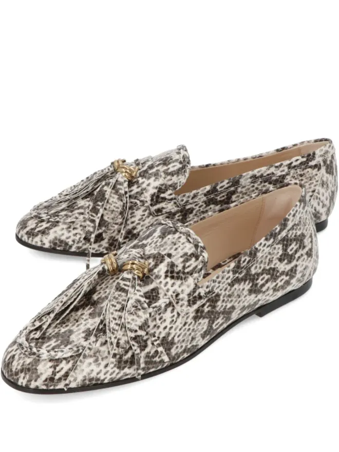 Tod's Tod's 蛇柄 ローファー - Neutralsの商品画像