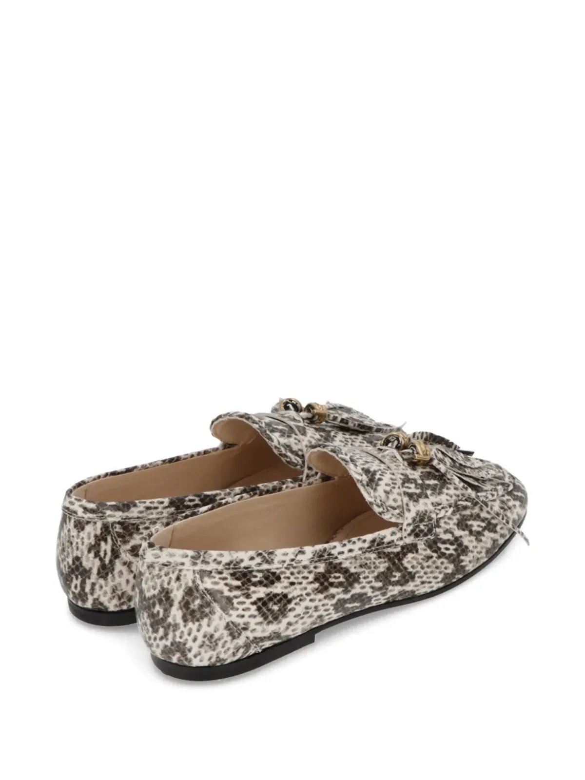 Tod's 蛇柄 ローファー - Neutrals - 画像2