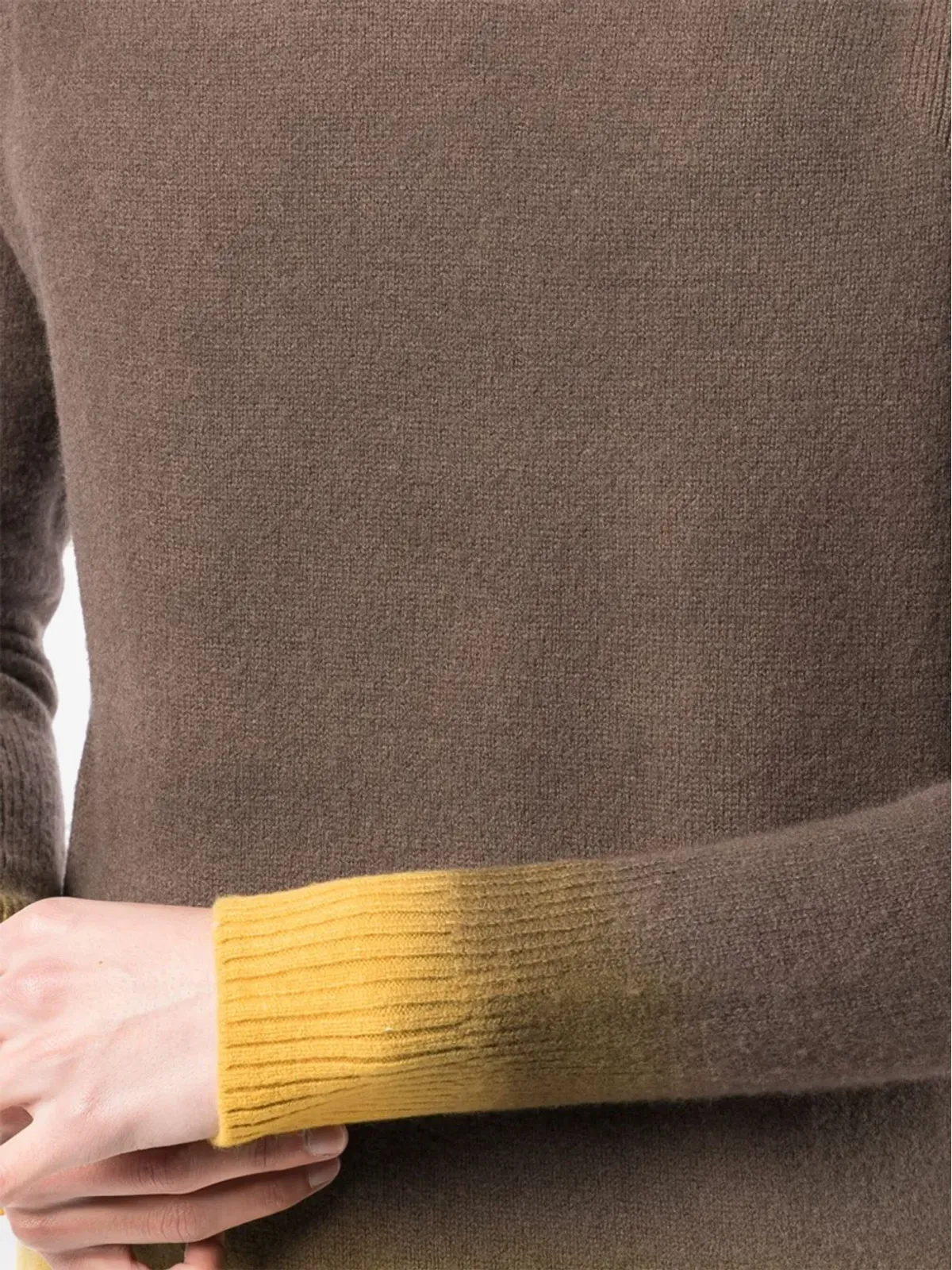 Nick Fouquet ombré sweater - Brown - 画像5