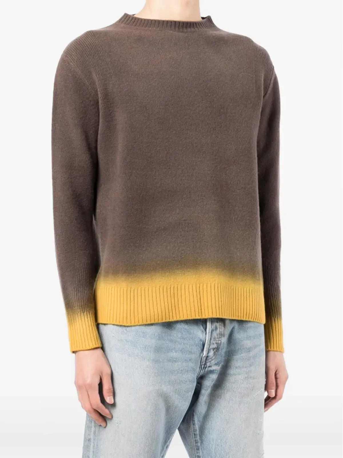 Nick Fouquet ombré sweater - Brown - 画像3