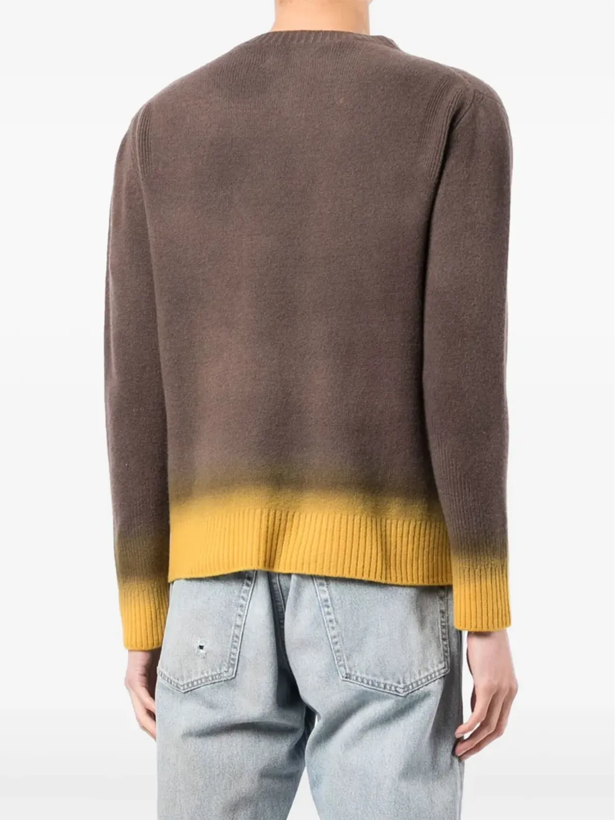 Nick Fouquet ombré sweater - Brown - 画像4
