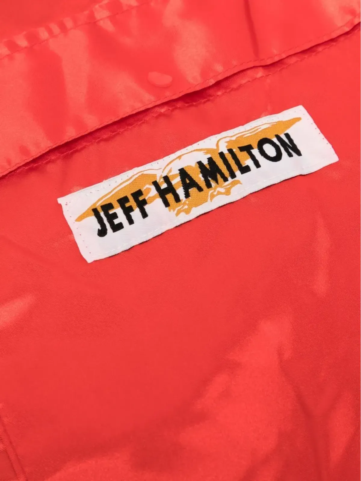 Jeff Hamilton ロゴ刺繍トラベルバッグ - 画像3