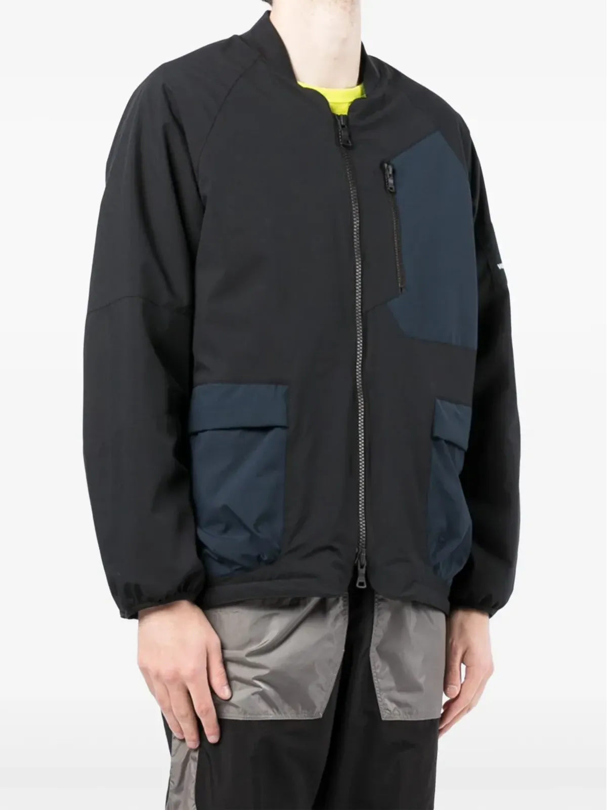 White Mountaineering カラーブロックジャケット - 画像3
