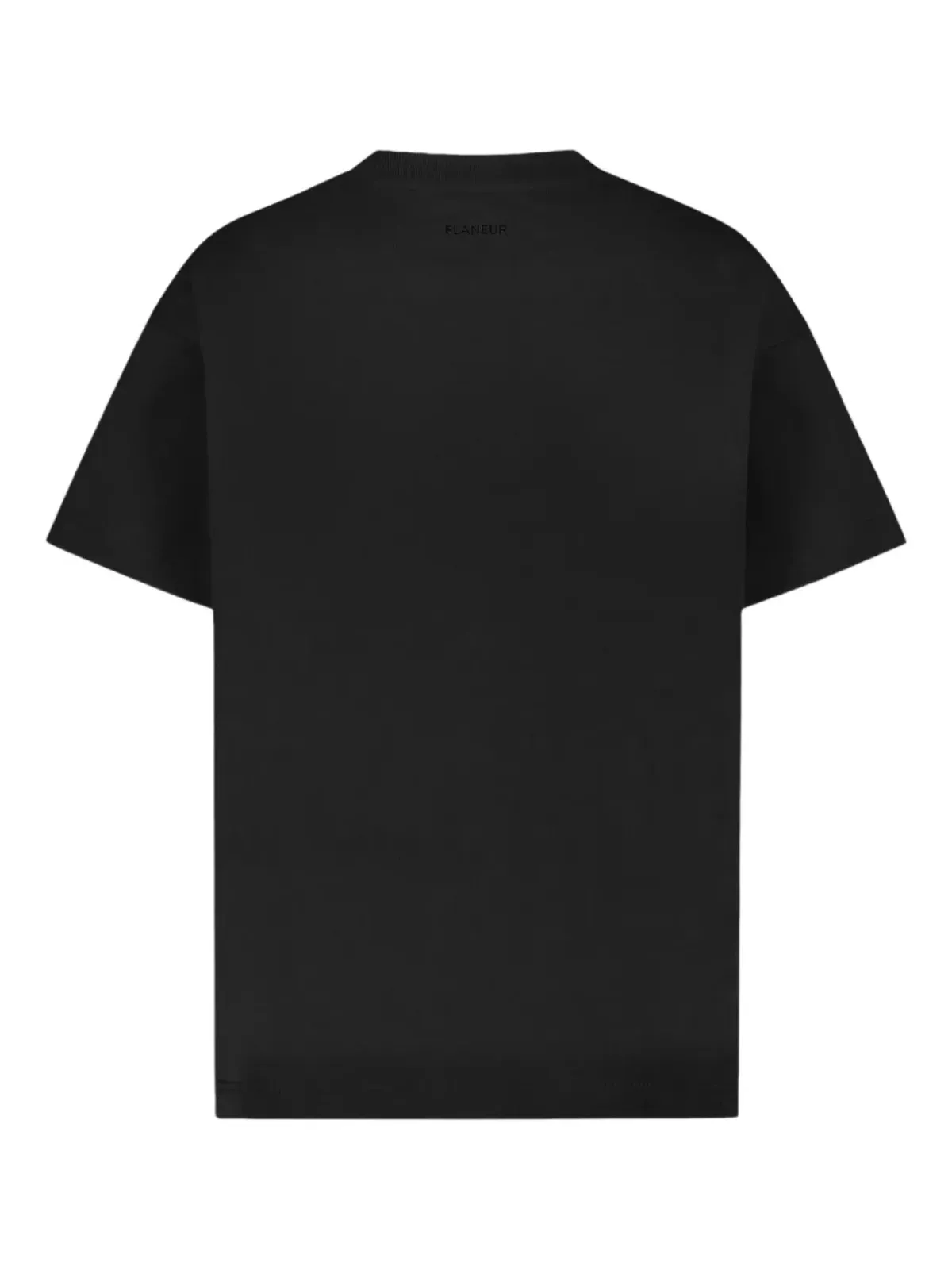 FLÂNEUR Flower Stalk T-shirt - Black - 画像5