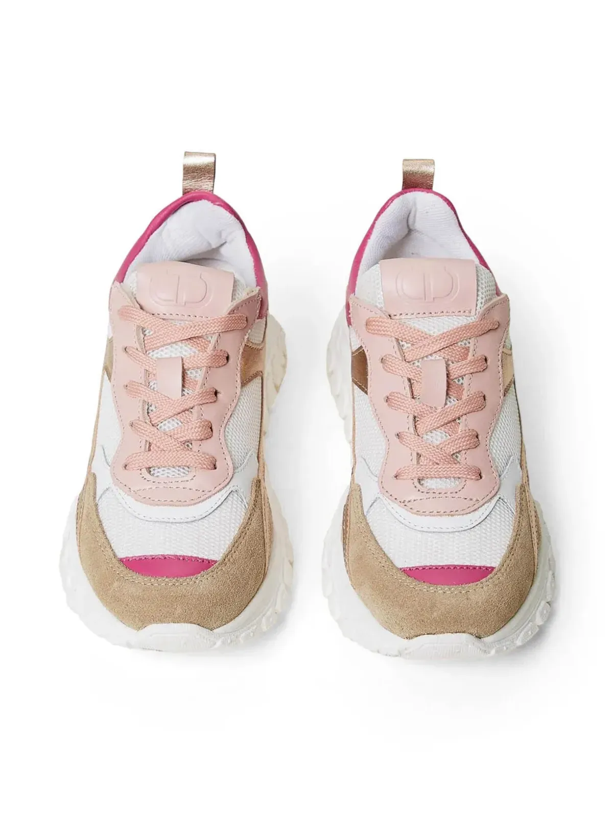 TWINSET Kids カラーブロック スニーカー - 画像4