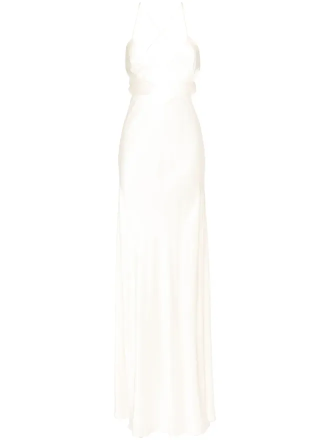 Michelle Mason Michelle Mason カットアウトディテールガウンの商品画像