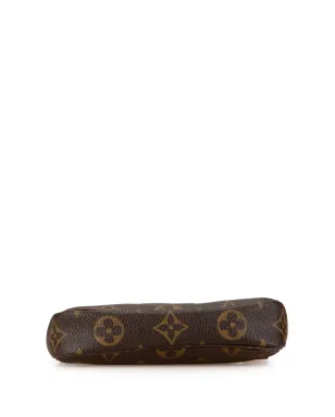 Louis Vuitton ビンテージ 2007年 モノグラム トランクスとバッグ ミニ ポシェット・アクセソワール ハンドバッグ ブラウン - サムネイル4