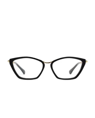 Max Mara Eyewear MM5152 cat-eye glasses - Gold - サムネイル1