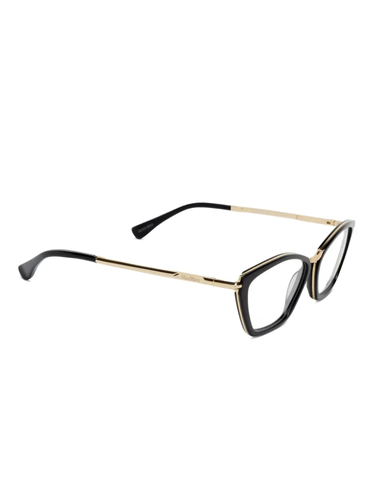 Max Mara Eyewear MM5152 cat-eye glasses - Gold - 画像2
