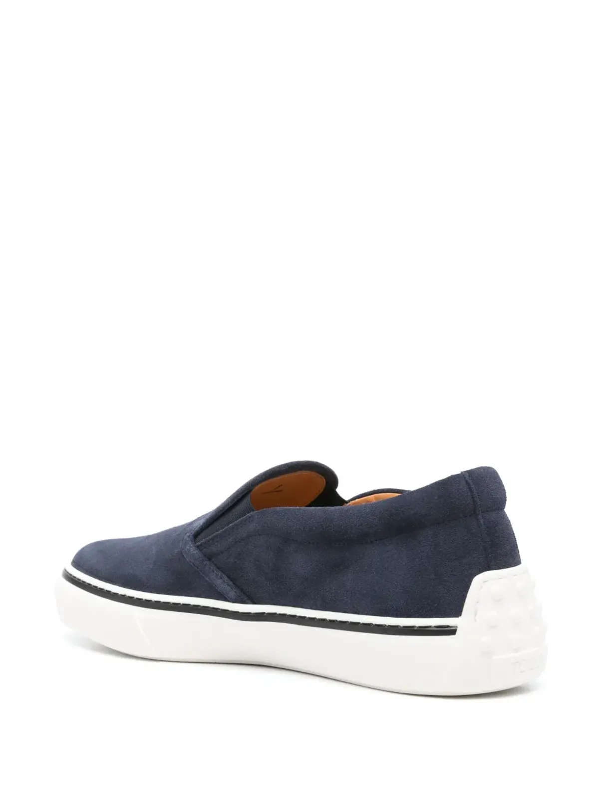 Tod's スエード スリップオン スニーカー - ブルー - 画像3