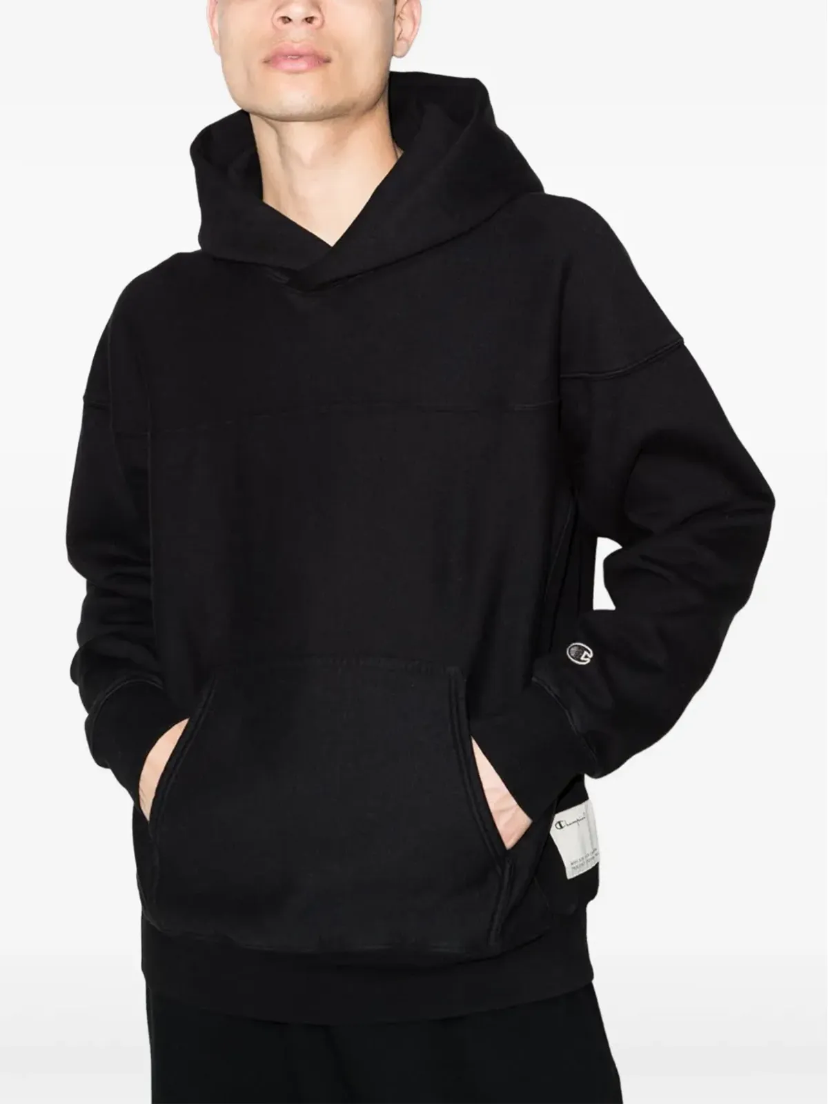 Champion ロゴパッチフーディ - 画像2