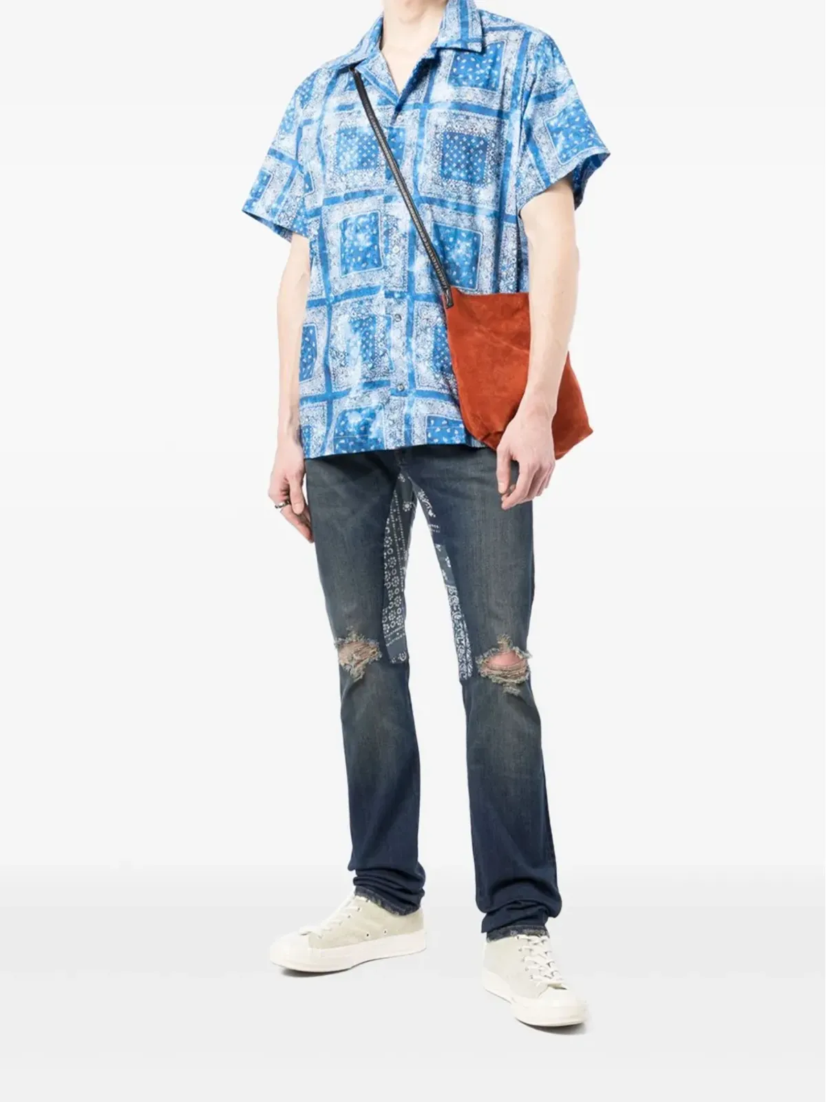 Alchemist バンダナ柄シャツ - 画像2