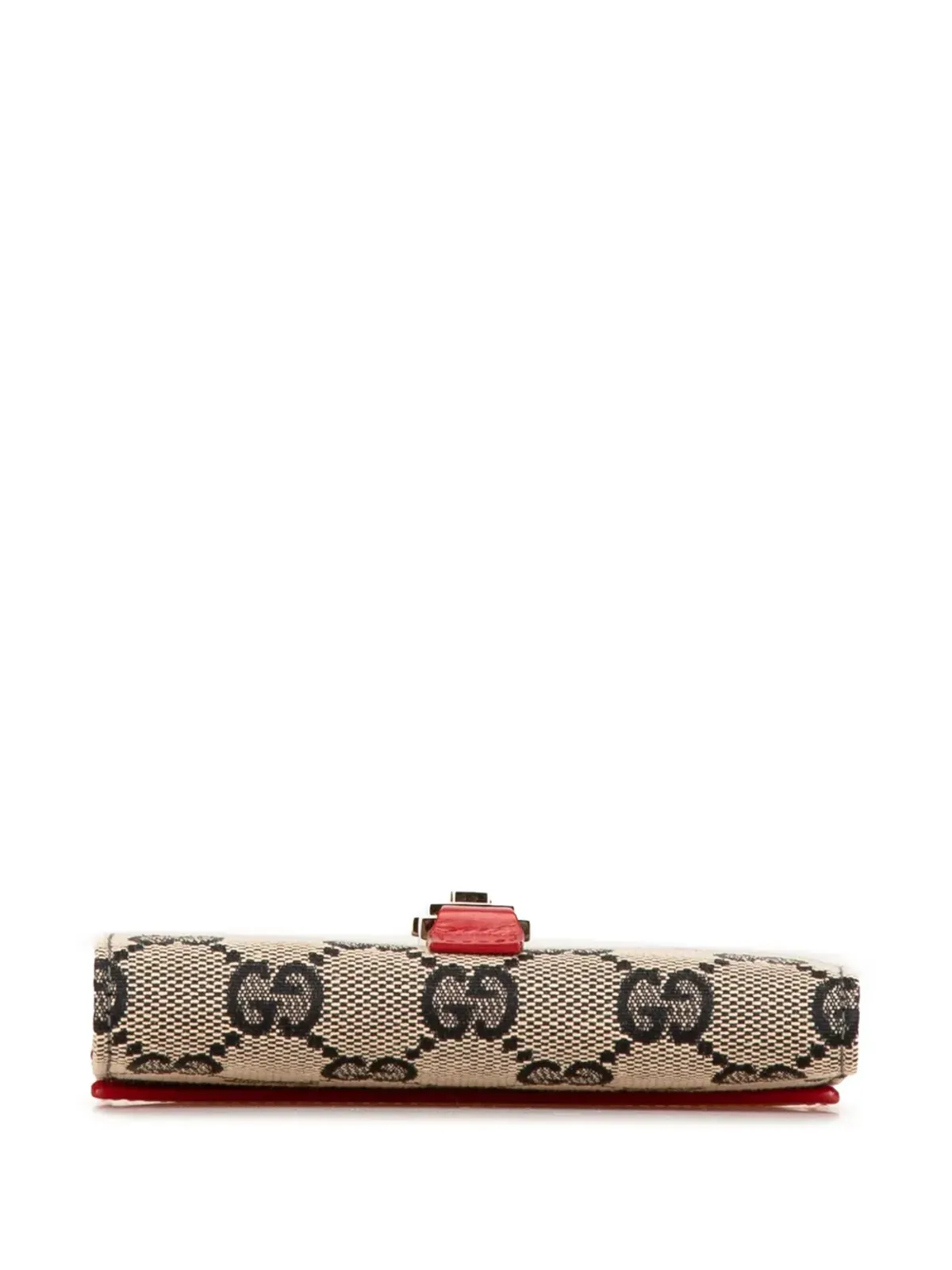 Gucci Pre-Owned 2000-2015 GGキャンバス ジャッキー ウォレット ブラウン - 画像3
