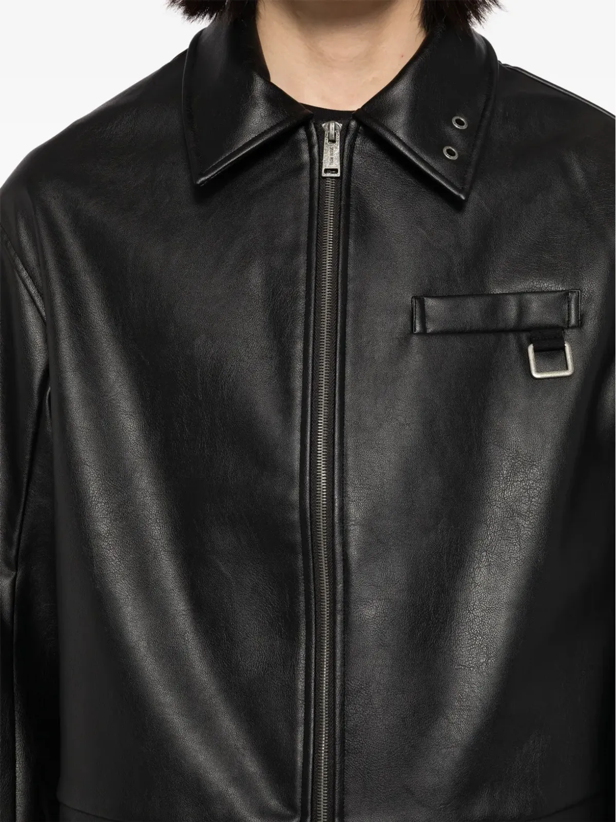 TEAM WANG design フェイクレザー ジャケット - 画像5