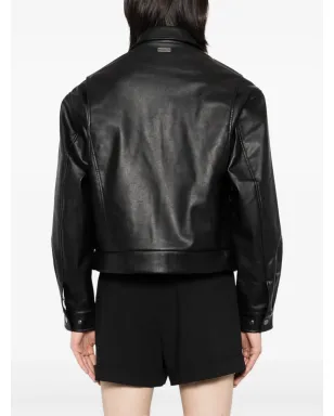 TEAM WANG design フェイクレザー ジャケット - サムネイル4