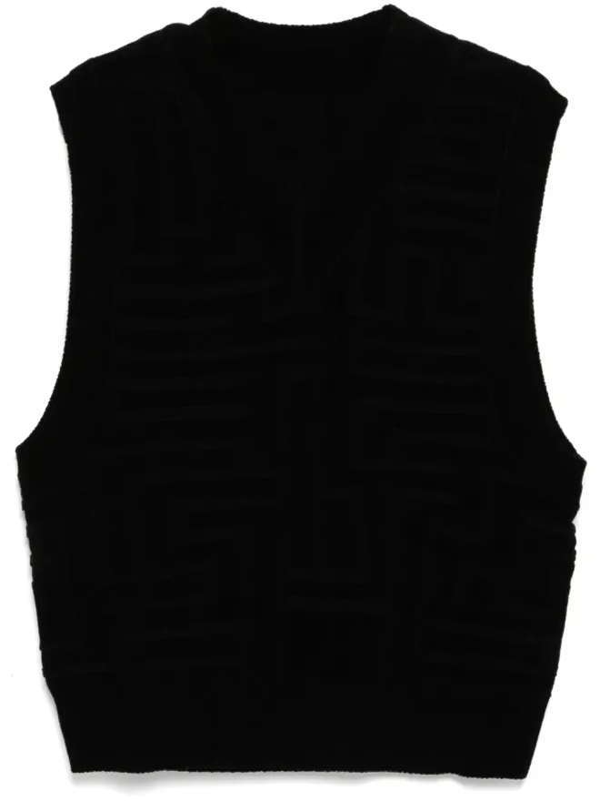 TEAM WANG design TEAM WANG design ジャカードベストの商品画像
