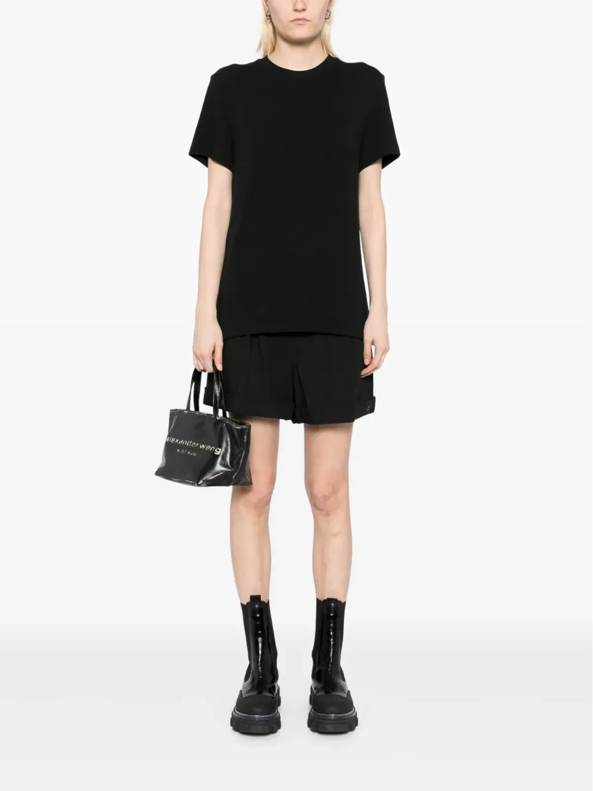TEAM WANG design Choices フィットTシャツ ブラック - 画像3