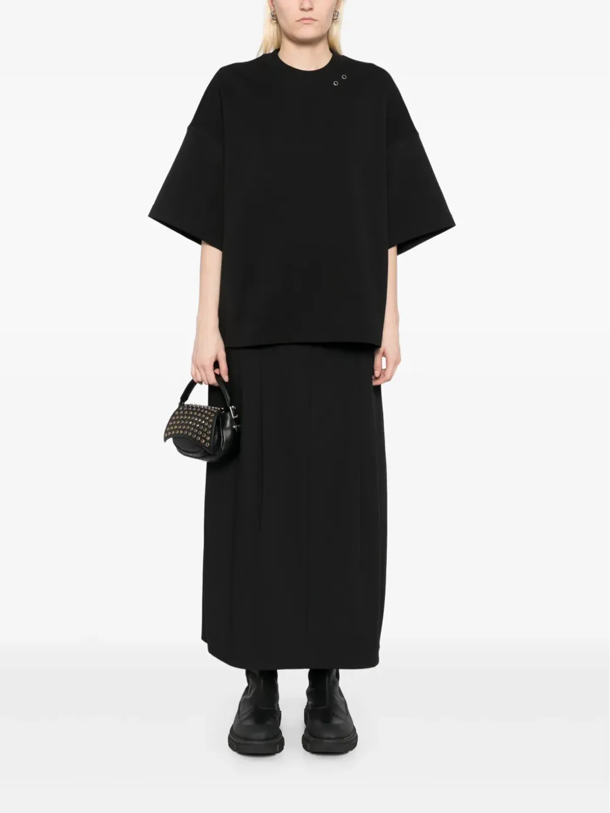 TEAM WANG design Choices cropped T-shirt - 画像3