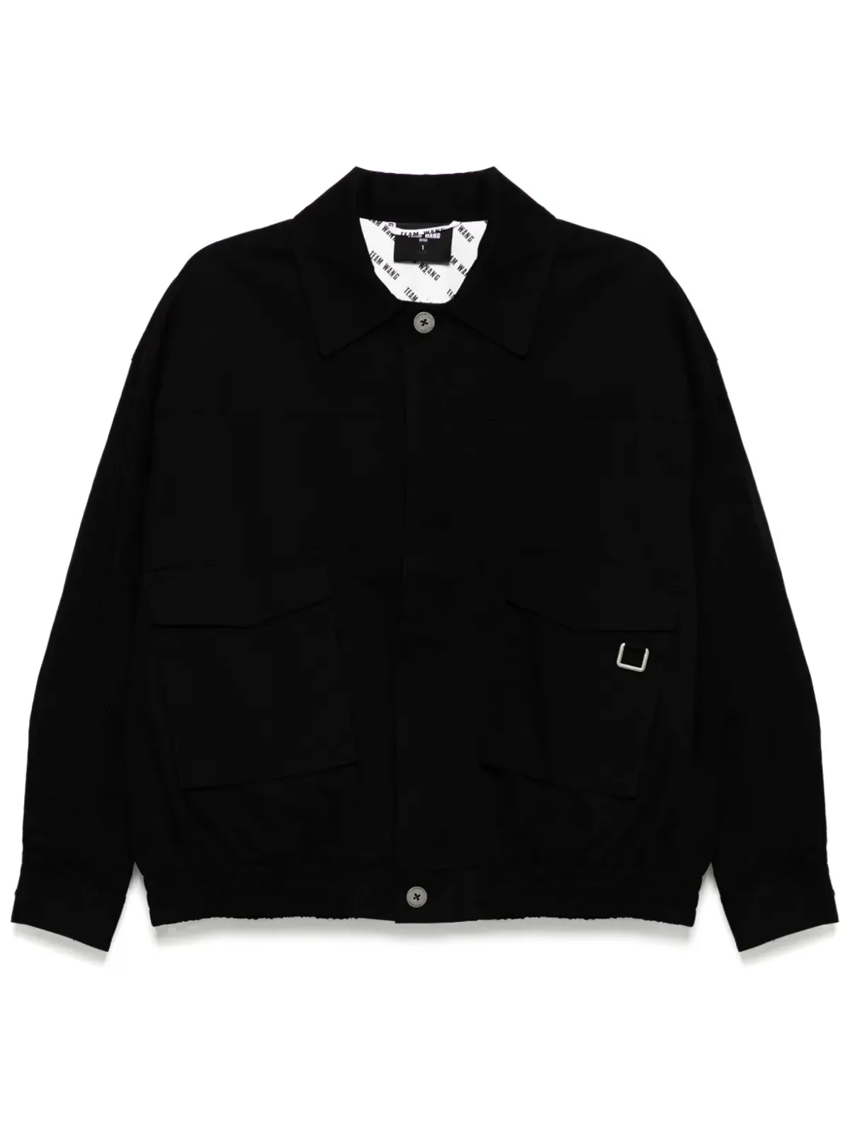 TEAM WANG design Choices キャンバスジャケット（ブラック） - 画像1