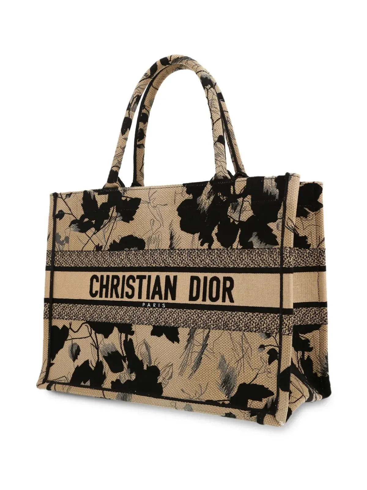 Christian Dior ビンテージ ブックトートバッグ - ニュートラルカラー - 画像3