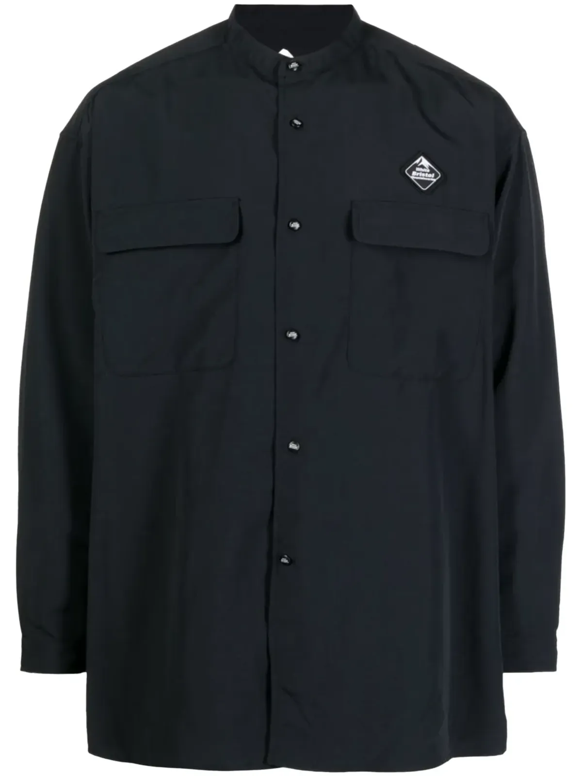 White Mountaineering ロゴパッチシャツ - 画像1