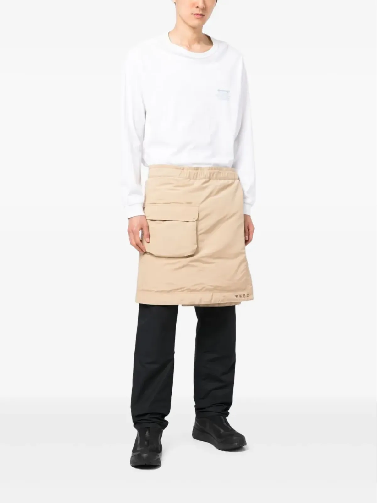White Mountaineering ラップカーゴショーツ - 画像2