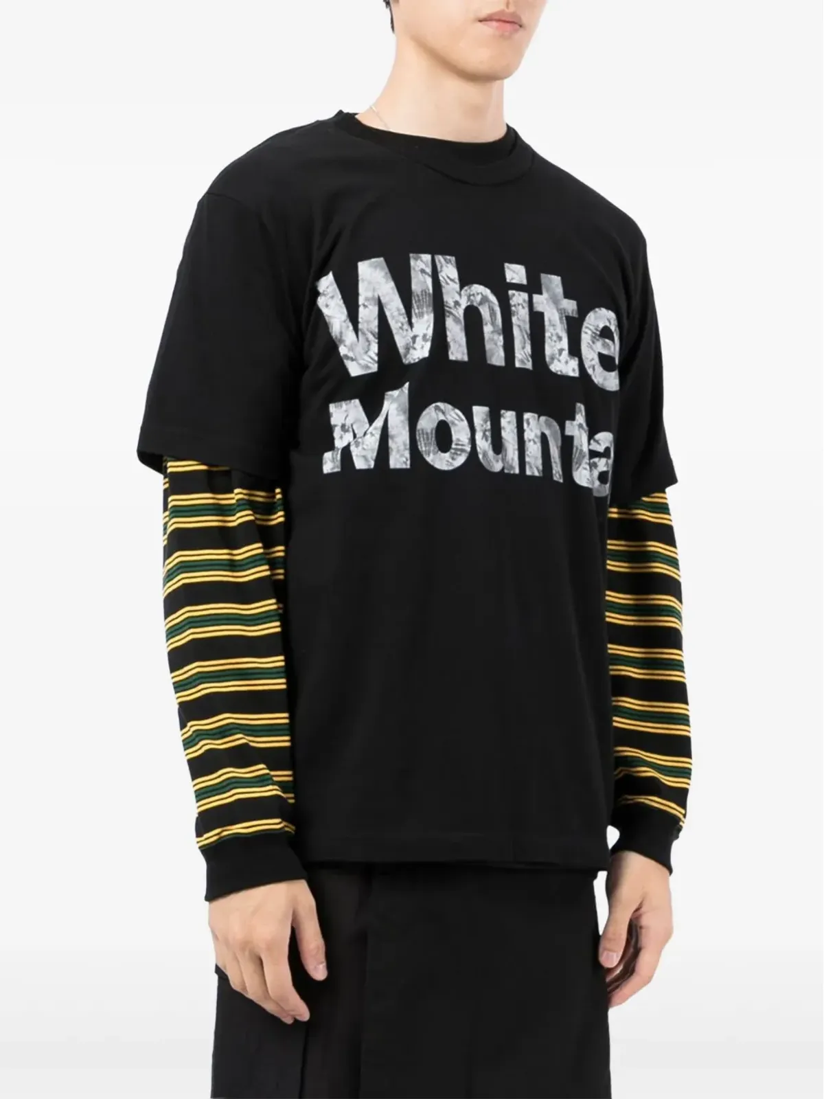 White Mountaineering ロゴプリント Tシャツ - 画像3