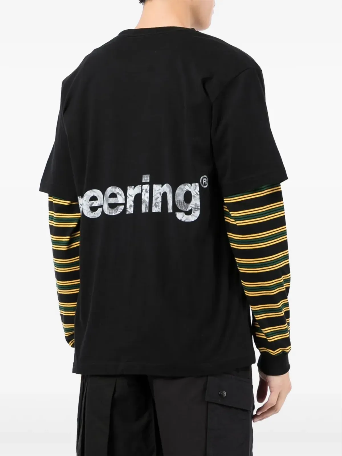 White Mountaineering ロゴプリント Tシャツ - 画像4