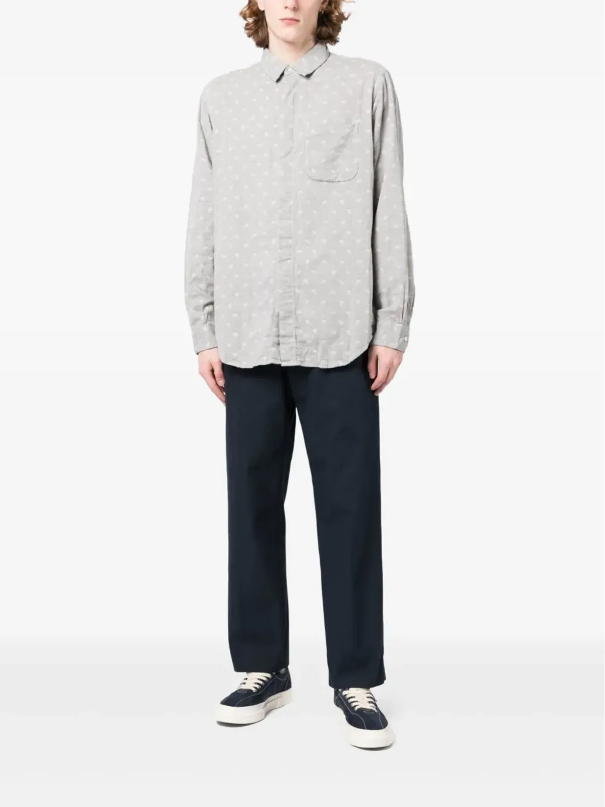 Engineered Garments ペイズリープリントシャツ - 画像2