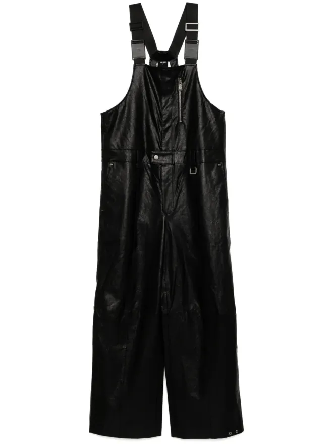 TEAM WANG design TEAM WANG design Choices フェイクレザー ジャンプスーツの商品画像