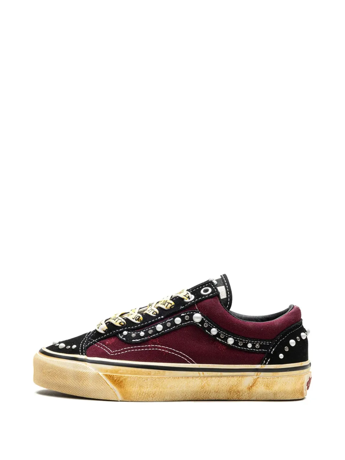 Vans × サトシ・ナカモト OTW Old Skool Reissue 36 スニーカー レッド - 画像5