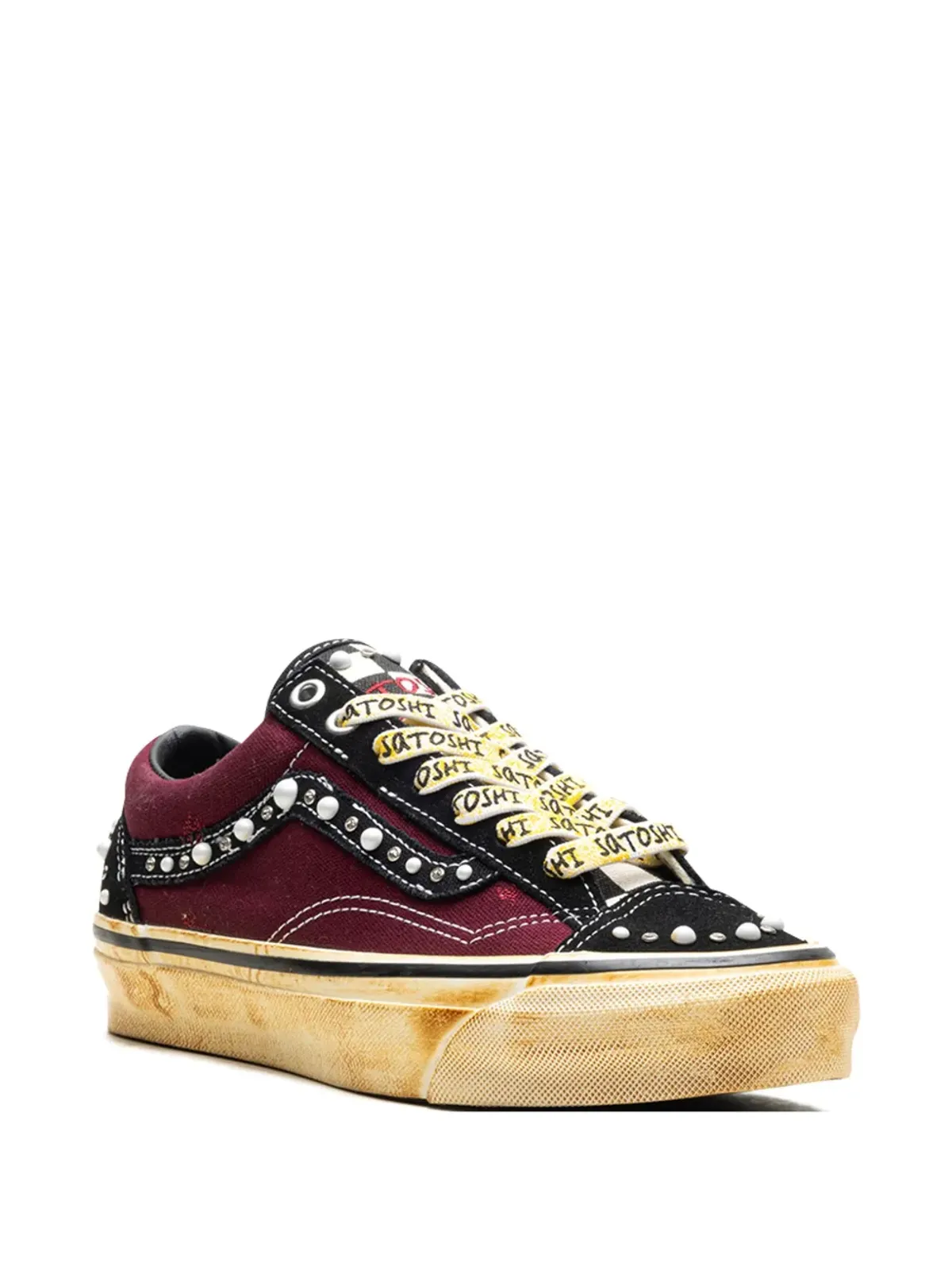 Vans × サトシ・ナカモト OTW Old Skool Reissue 36 スニーカー レッド - 画像2