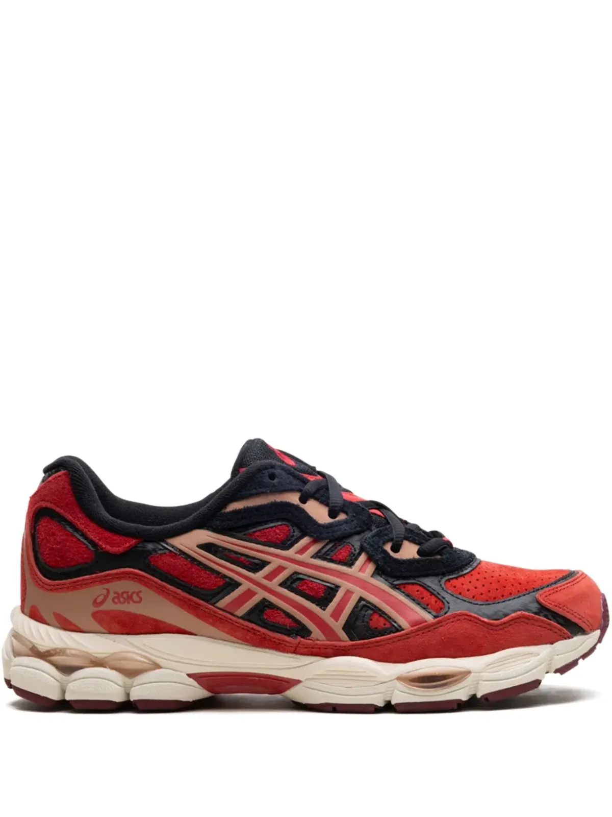 ASICS x Bleach GEL-NYC Renji Abarai レッド/ブラック スニーカー - 画像1