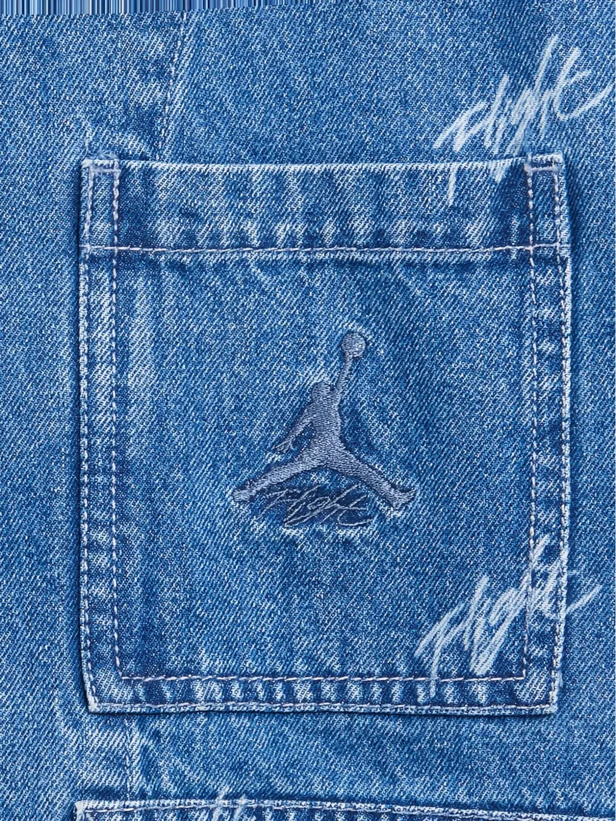 Jordan Flight Heritage デニムジャケット - 画像4
