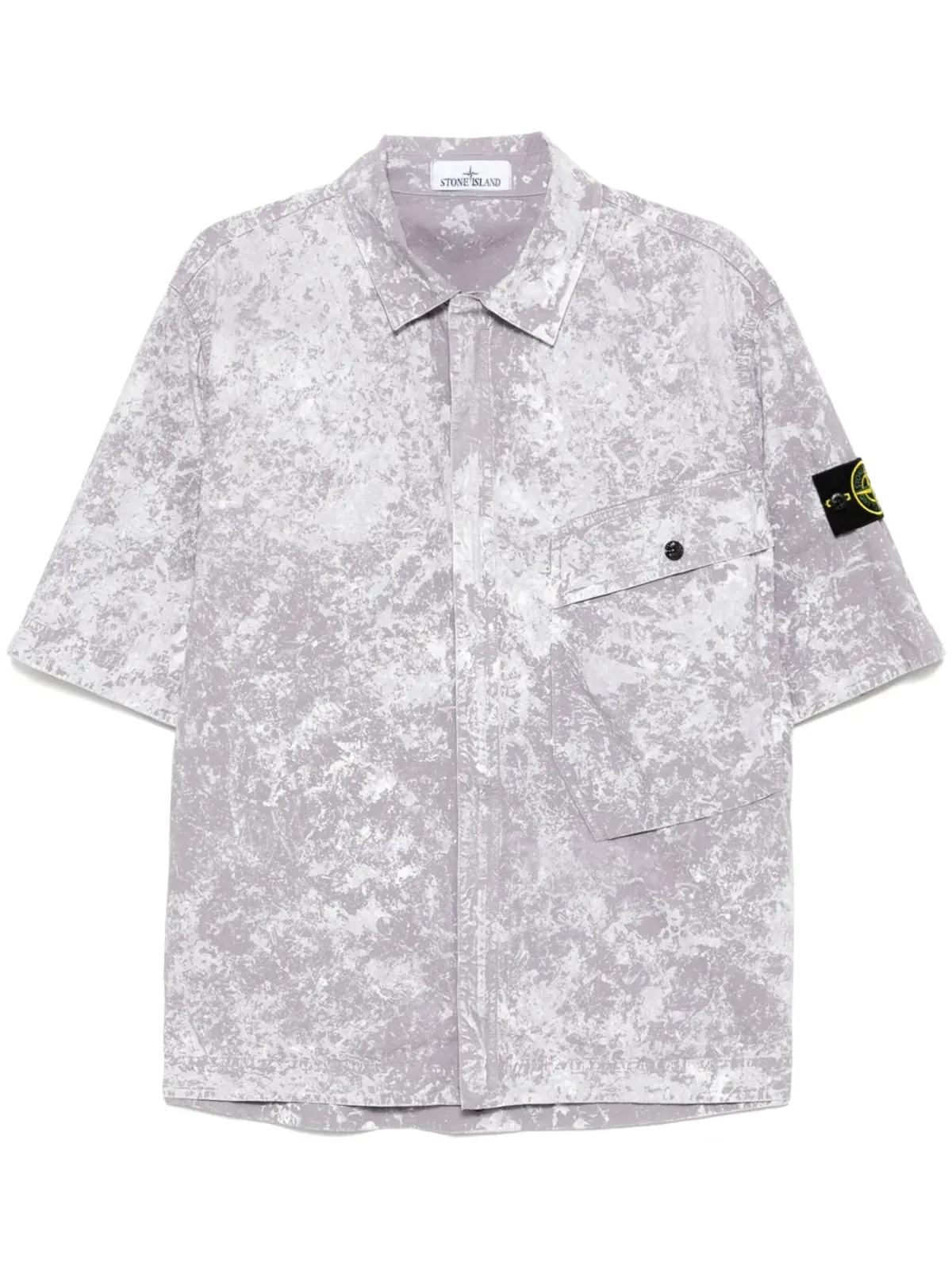 Stone Island 半袖シャツ - パープル - 画像1