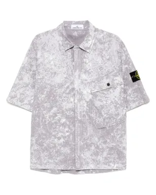 Stone Island 半袖シャツ - パープル - サムネイル1