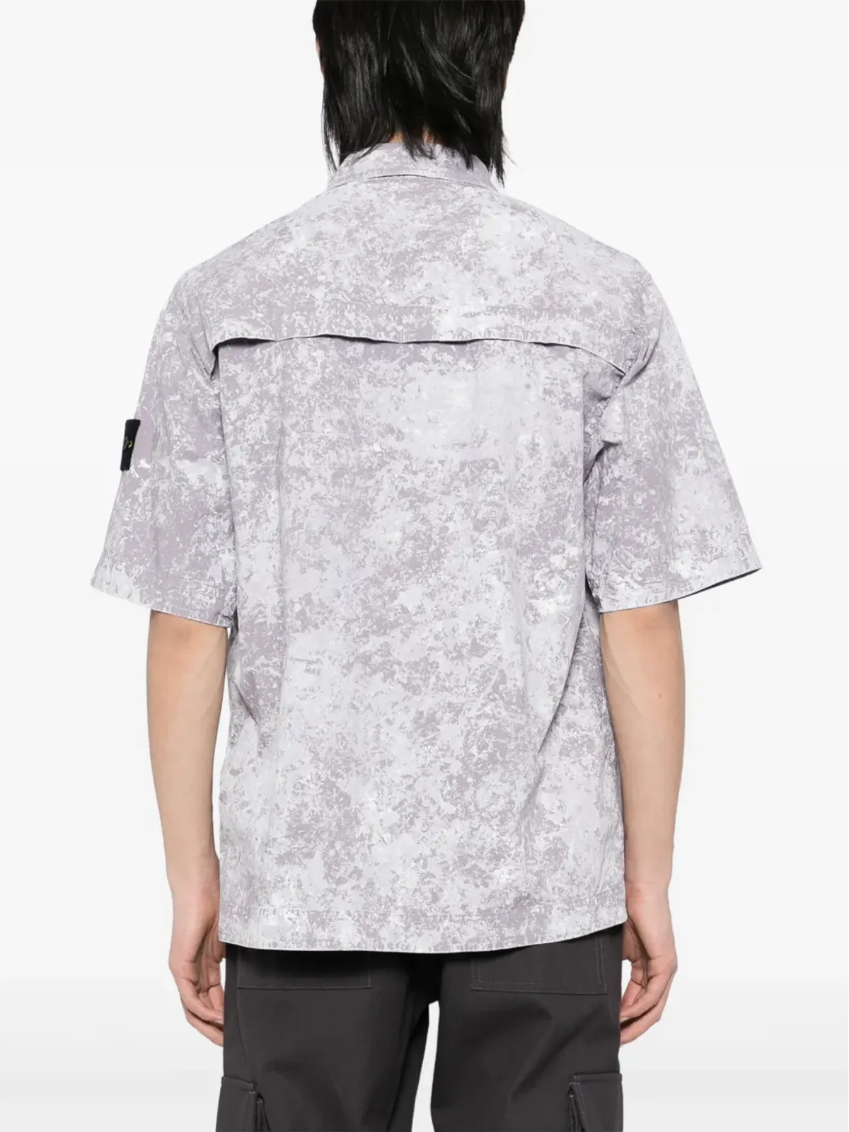 Stone Island 半袖シャツ - パープル - 画像4