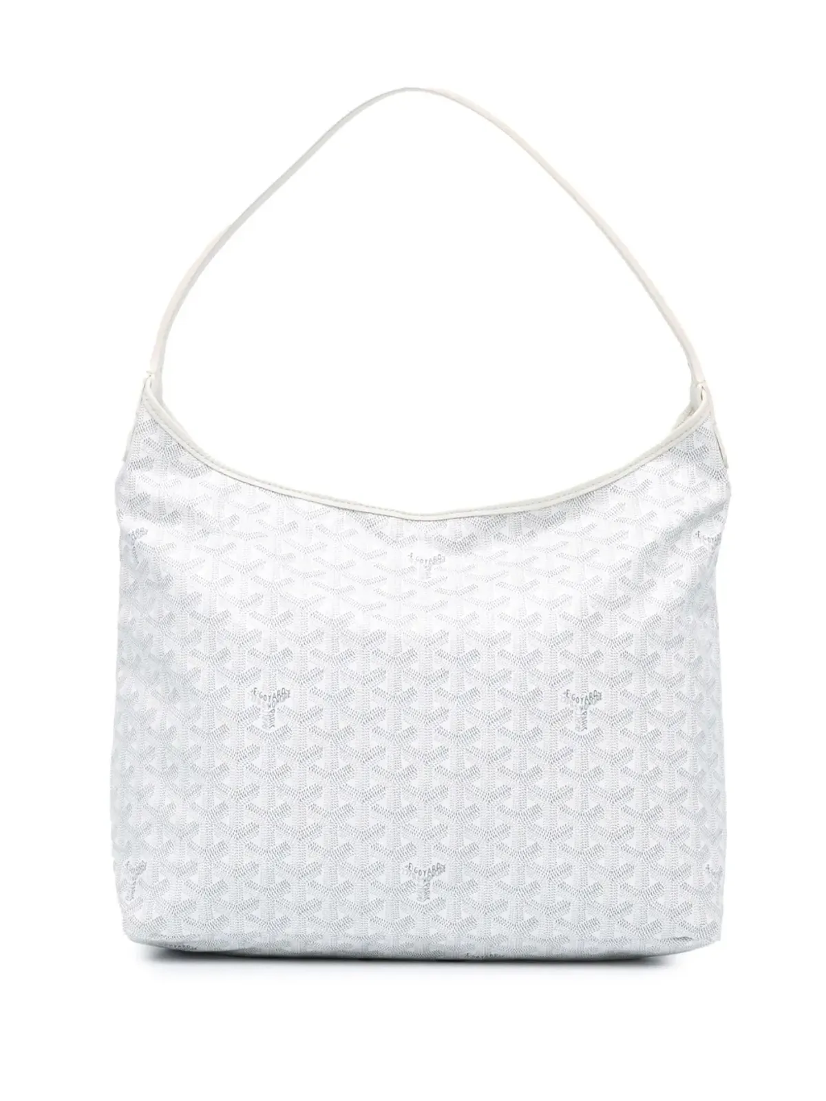 Goyard Pre-Owned Goyardine Bohemeショルダーバッグ ホワイト - 画像1