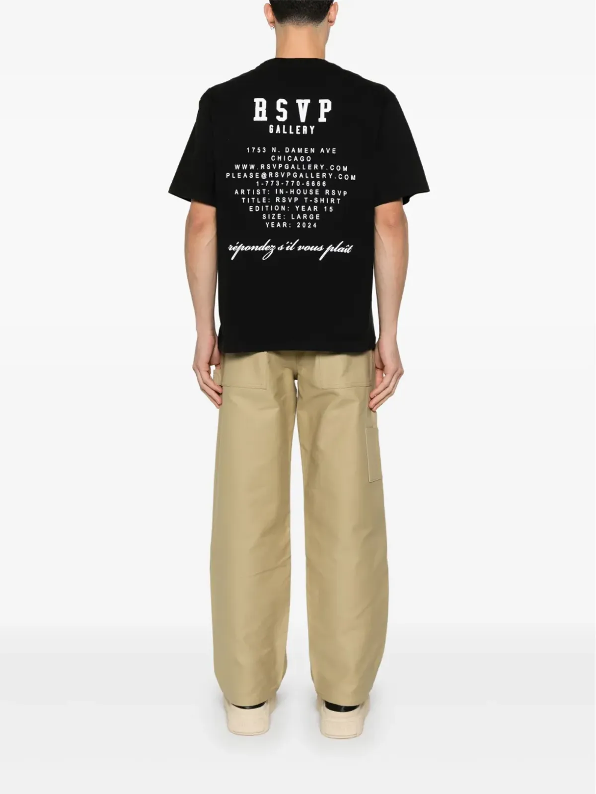 AGOLDE x RSVP Gallery コットンTシャツ - ブラック - 画像2