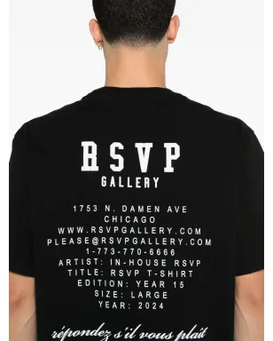 AGOLDE x RSVP Gallery コットンTシャツ - ブラック - サムネイル4