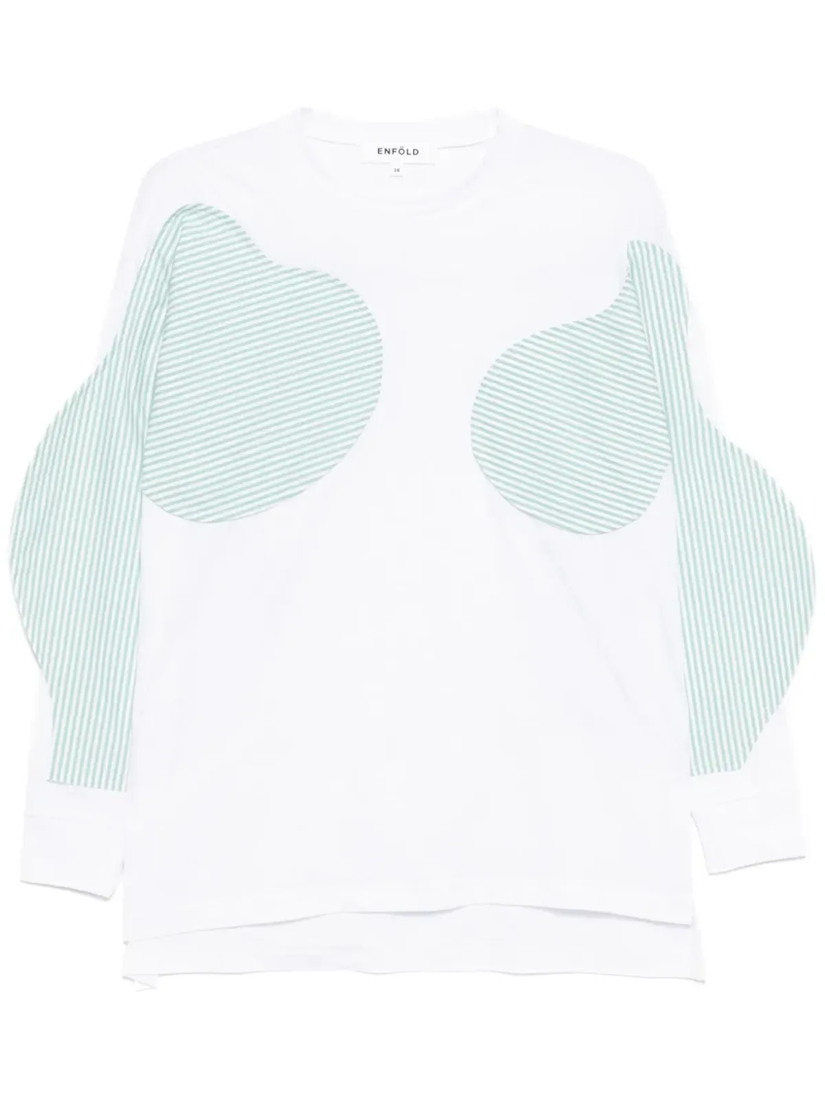 Enföld パッチワークTシャツ - 画像1