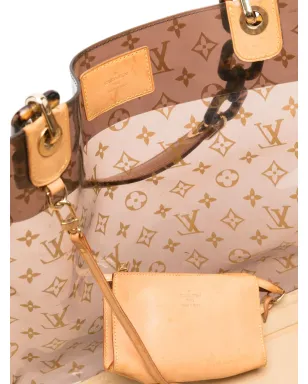 Louis Vuitton ビンテージ 2003年 モノグラムプリント トートバッグ ブラウン - サムネイル4