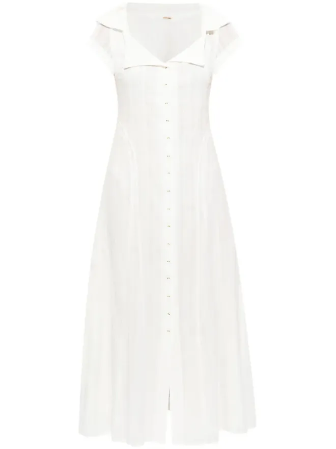 Cult Gaia Cult Gaia Jeanie dress - Whiteの商品画像