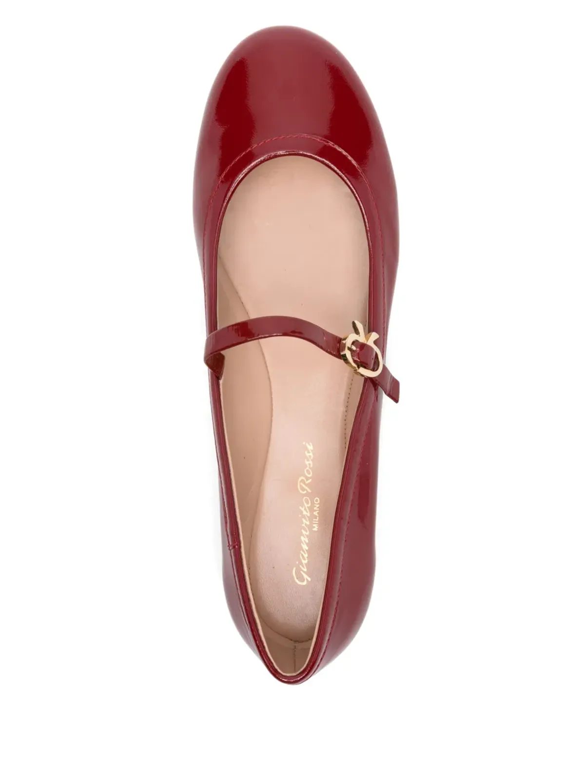 Gianvito Rossi カルラ バレエフラット - 画像4