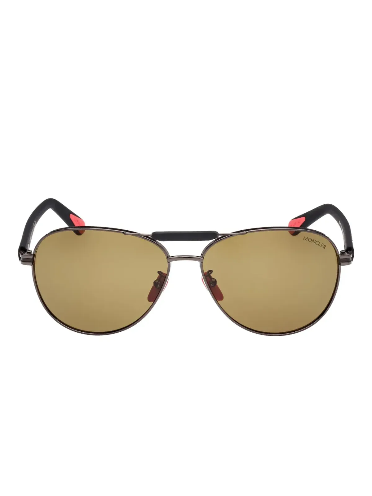 Moncler Eyewear ロゴプリント サングラス - 画像1
