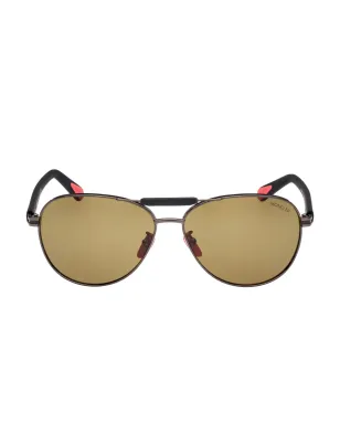 Moncler Eyewear ロゴプリント サングラス - サムネイル1