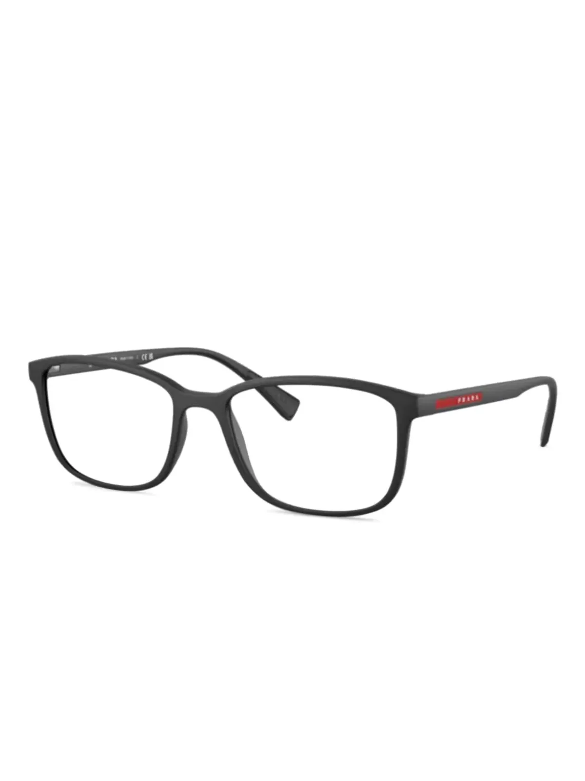 Prada Linea Rossa スクエアフレーム眼鏡 - 画像1